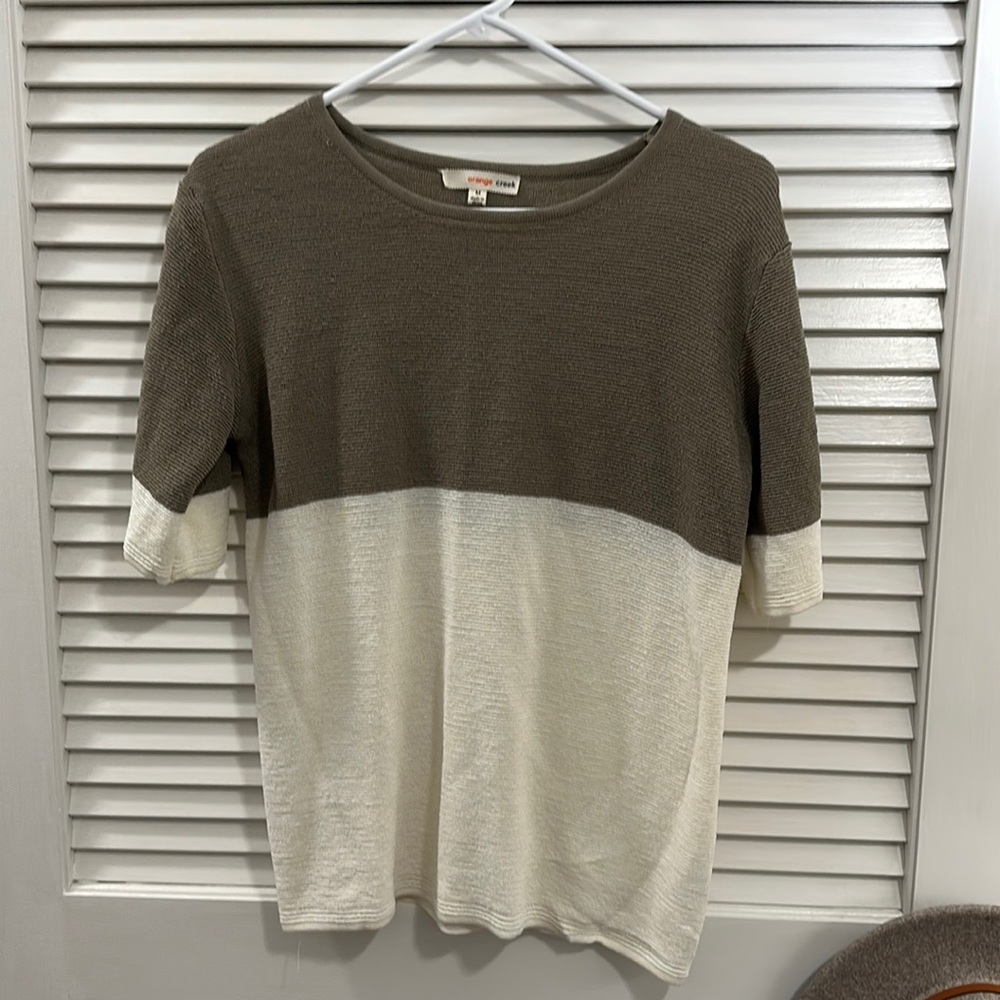 Color block top